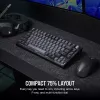 Mechanisch gaming-toetsenbord Corsair K65 PLUS WIRELESS RGB Wireless USB zwart