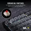 Mechanisch gaming-toetsenbord Corsair K65 PLUS WIRELESS RGB Wireless USB zwart