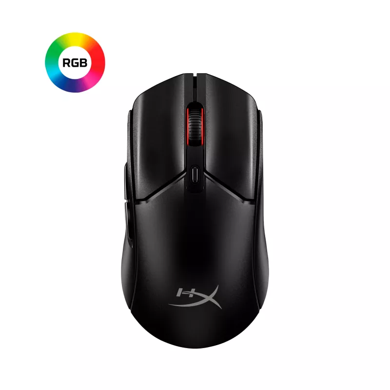 HyperX Pulsefire Haste 2 Core Wls – gaming-muis (zwart/zwart)