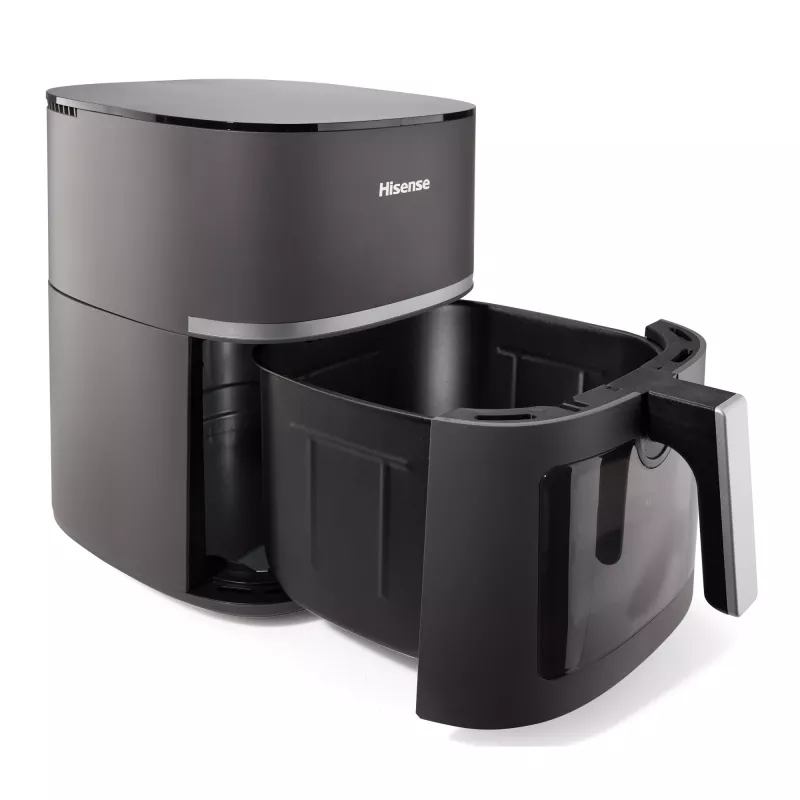 Hisense HAF1900D heteluchtfriteuse, 7 l, 1800 W, 200 °C, 10 voorgeprogrammeerde programma's