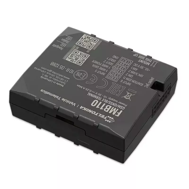GPS-tracker Teltonika FMB110 Auto Zwart stofbestendig 0,128 GB