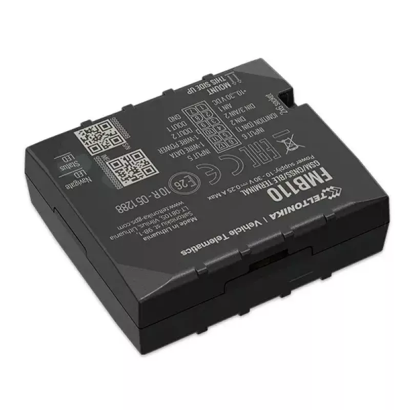 GPS-tracker Teltonika FMB110 Auto Zwart stofbestendig 0,128 GB