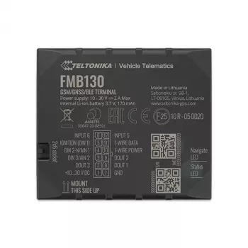 GPS-tracker Teltonika FMB130 Auto Zwart