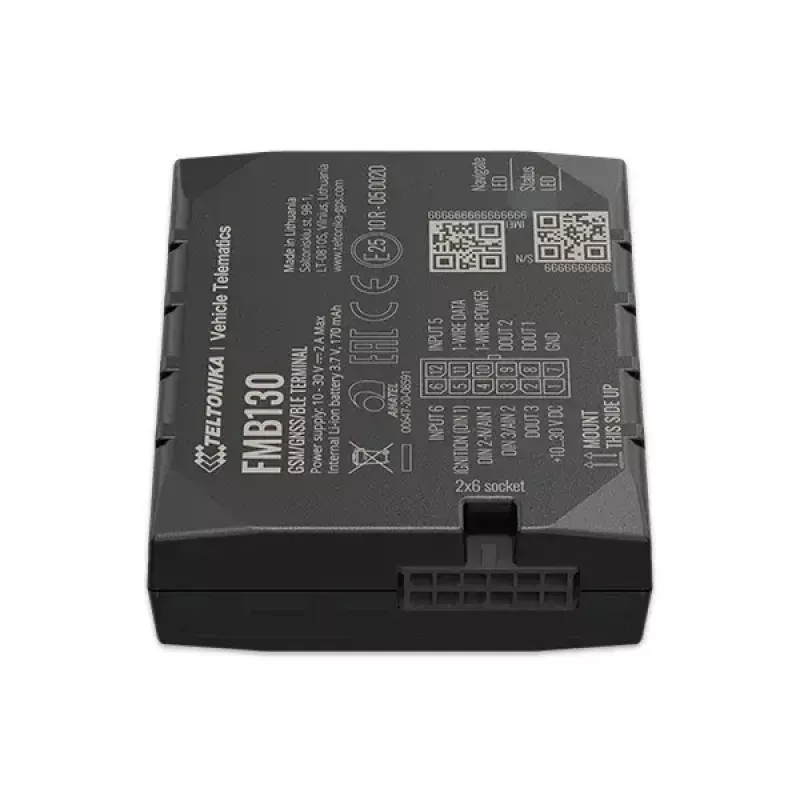 GPS-tracker Teltonika FMB130 Auto Zwart