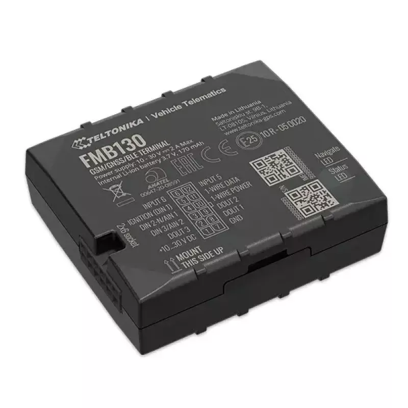 GPS-tracker Teltonika FMB130 Auto Zwart