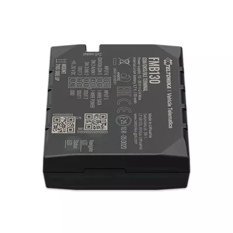 GPS-tracker Teltonika FMB130 Auto Zwart