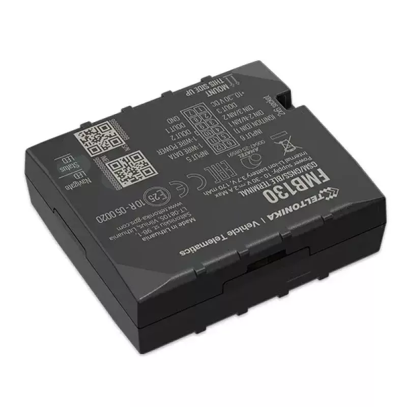 GPS-tracker Teltonika FMB130 Auto Zwart