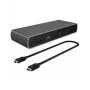 ICY BOX IB-DK8801-TB4 bedraad Thunderbolt 4 antraciet, zwart