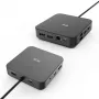 i-tec USB-C HDMI dual DP dockingstation met Power Delivery 100 W
