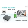 i-tec USB-C HDMI dual DP dockingstation met Power Delivery 100 W