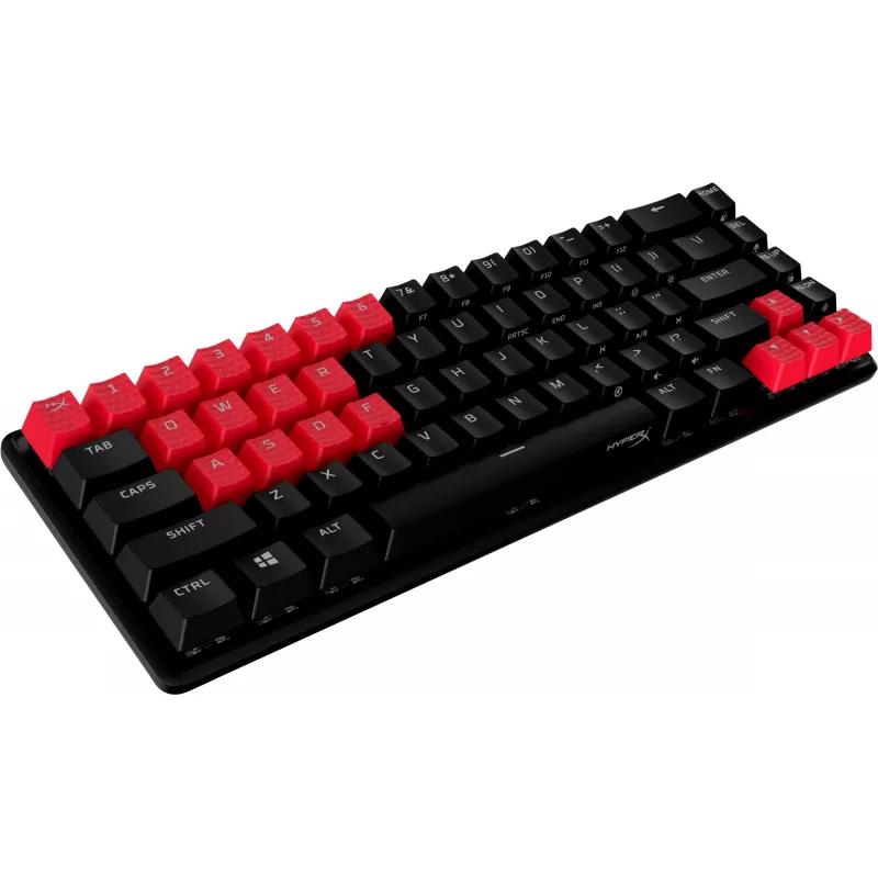 HyperX rubberen keycaps - gaming-accessoireset - rood (US-layout)