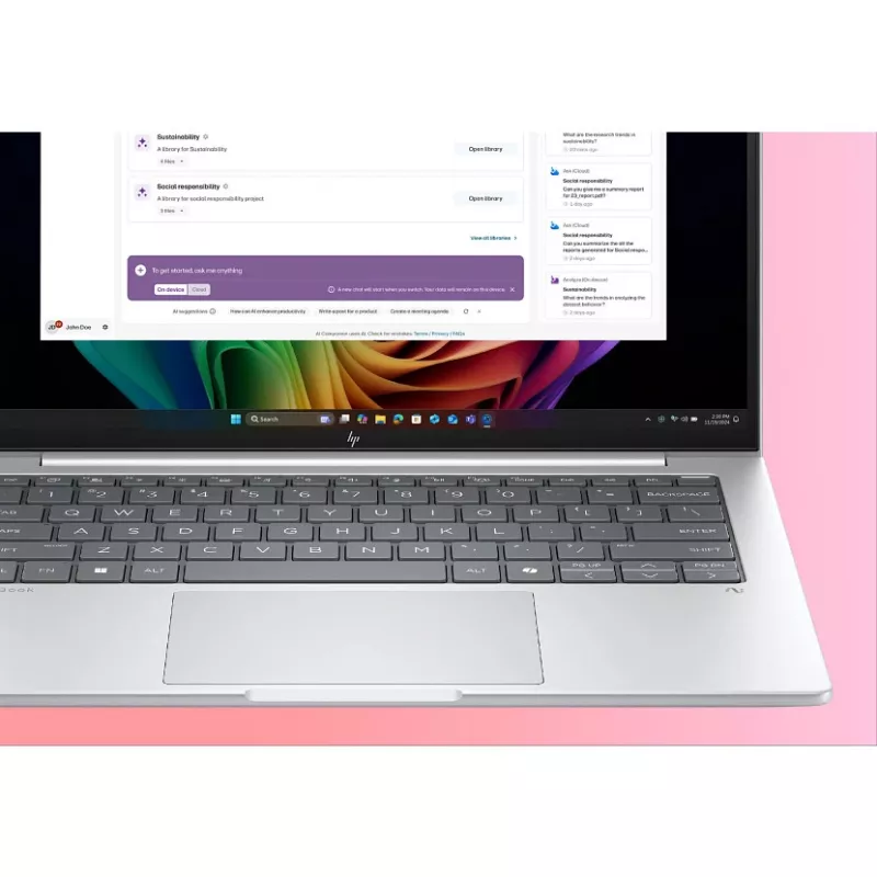 HP EliteBook 8 G1i 14 inch Next Gen AI laptop AD3T8ET#ABB, Intel Core Ultra 5 228V, 32 GB, 512 GB SSD, Windows 11 Pro