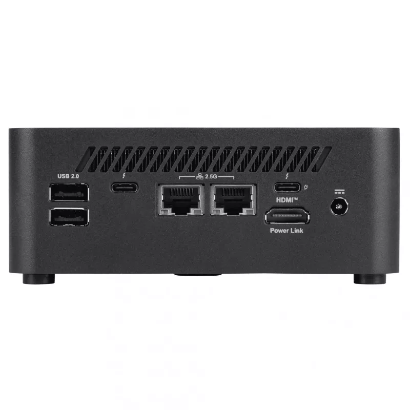 MSI Cubi NUC AI+ 2MG-007EU Copilot+ PC Intel Core Ultra 9 288V 32 GB LPDDR5x-SDRAM 1 TB SSD Windows 11 Pro Mini-pc Zwart
