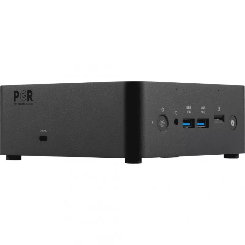 MSI Cubi NUC AI+ 2MG-007EU Copilot+ PC Intel Core Ultra 9 288V 32 GB LPDDR5x-SDRAM 1 TB SSD Windows 11 Pro Mini-pc Zwart