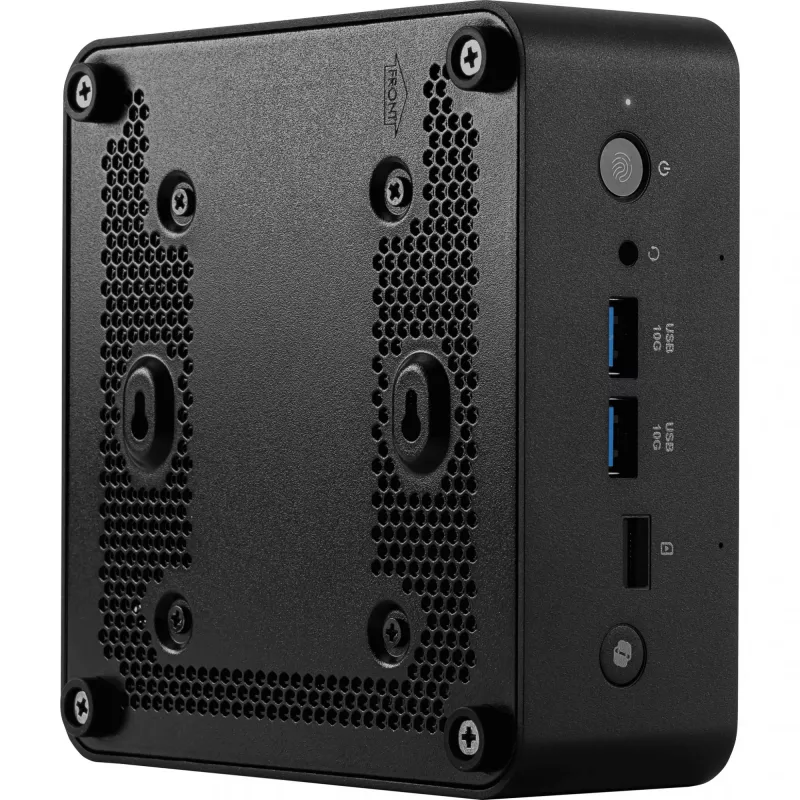 MSI Cubi NUC AI+ 2MG-007EU Copilot+ PC Intel Core Ultra 9 288V 32 GB LPDDR5x-SDRAM 1 TB SSD Windows 11 Pro Mini-pc Zwart