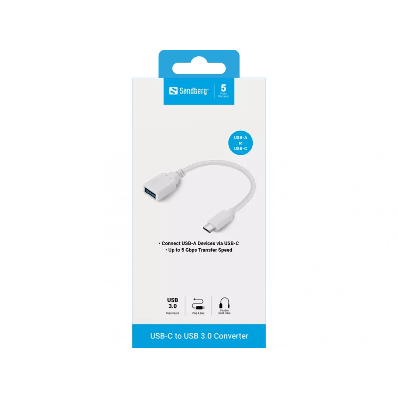 USB-C-naar-USB 3.0-converter Sandberg 136-05