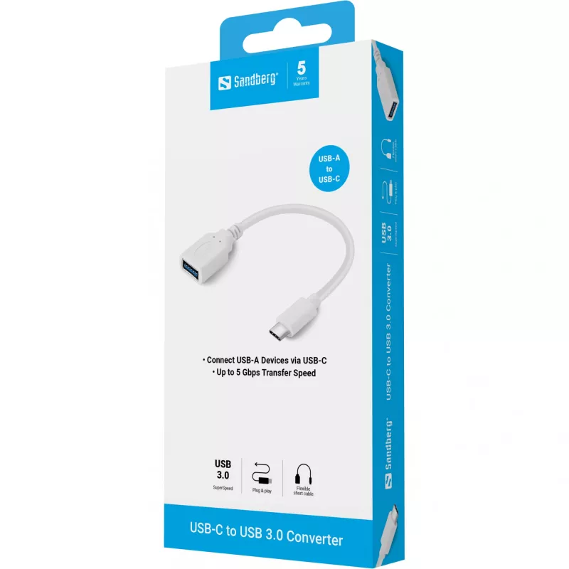 USB-C-naar-USB 3.0-converter Sandberg 136-05