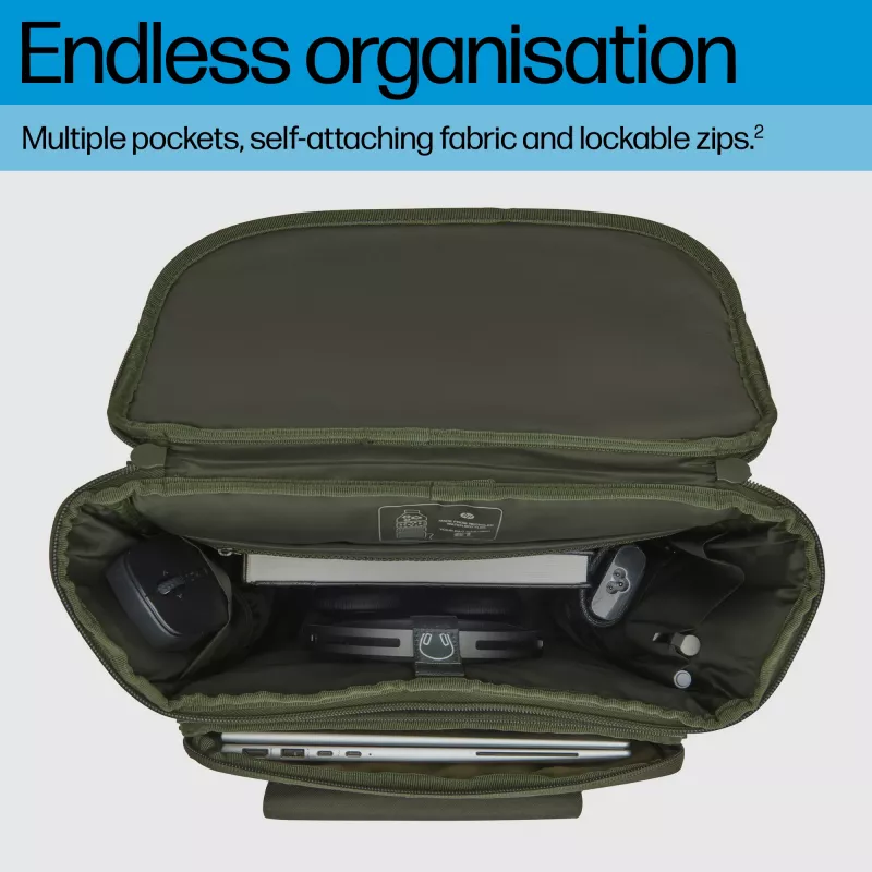 Backpack HP 15.6-inch Modular Laptop Backpack Maximale beeldschermgrootte 39,6 cm Gewicht 1,54 kg
