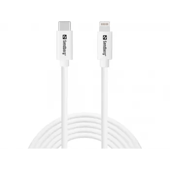 Sandberg USB-C PD naar Lightning MFI 2M kabel 2m Lightning USB-C