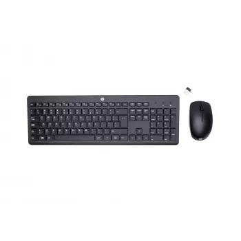 Draadloze muis-en-toetsenbordset HP 230 Full-Size zwart