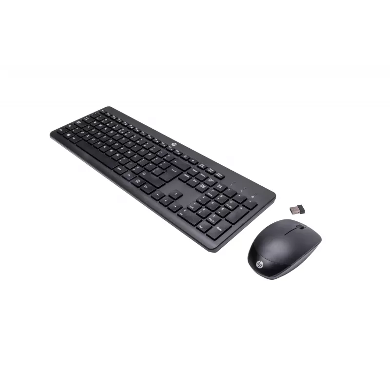 Draadloze muis-en-toetsenbordset HP 230 Full-Size zwart