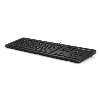 Toetsenbord HP 125 USB WD KBD Bulk 12 Full-size bedraad QWERTY