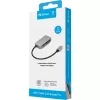 Sandberg USB-C Multi Card Reader Pro, CF, MMC, MicroSD (TransFlash), SD, SDHC, SDXC, xD, zwart, USB 3.2 Gen 1 (3.1 Gen 1) Type-C, 1 stuk, 82 mm, 23 mm