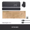 Toetsenbord-muiscombinatie Logitech MX Keys Combo for Business Gen 2