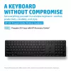 HP 455 programmeerbaar draadloos toetsenbord, Full-Size (100%), draadloos, RF Wireless, membraan, zwart