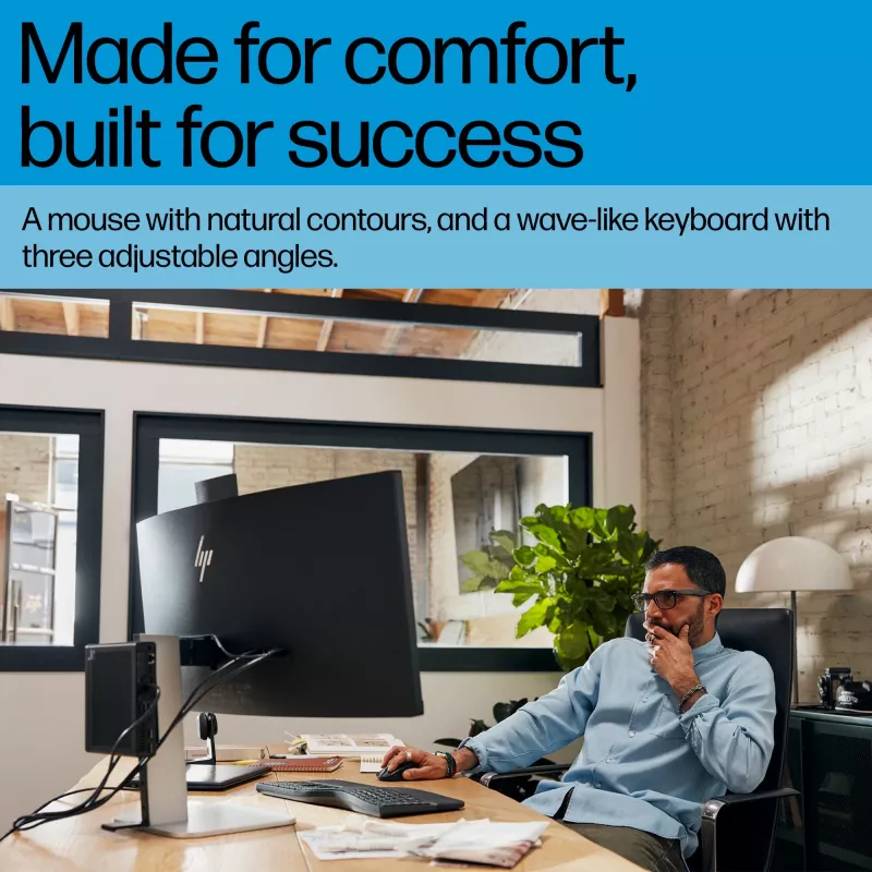 HP 685 Comfort Dual-Mode toetsenbord- en muisset Full-Size draadloos Bluetooth