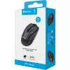 Sandberg USB-C-muis, dubbelhandig, optisch, USB Type-C, 1200 DPI, zwart