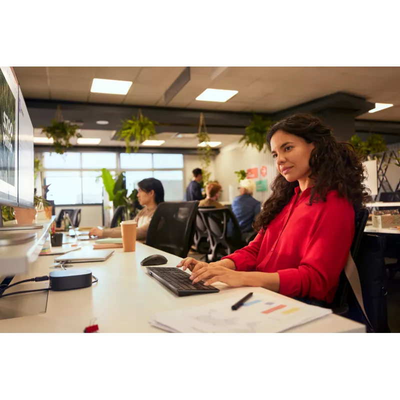HP 725 Multi-Device oplaadbaar draadloos toetsenbord en muiscombinatie