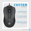 HP bedrade muis 100, dubbelhandig, optisch, USB Type-A, 1600 DPI, zwart