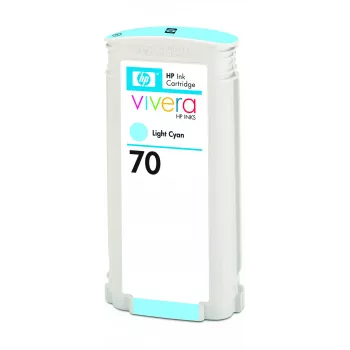 Cartridge HP 70 lichtcyaan C9390A 130 ml