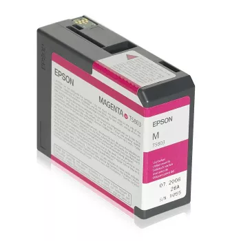 Epson singlepack magenta T580300, magenta, pigmentinkt, 80 ml, 1 st.