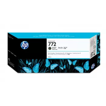 HP 772 300 ml matzwart DesignJet inktcartridge, HP DesignJet Z5200 PostScript printer, thermische print, zwart, Singapore, 283 mm, 41 mm