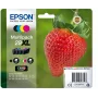 Epson 29XL Strawberry C13T29964022 Claria Home Ink inktcartridge multipack, 4 st., XL, 30,5 ml, zwart/cyaan/magenta/geel