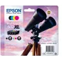 Epson 502XL C13T02W64020 Claria Home Ink inktcartridge multipack, 4 st., XL, 28,4 ml, zwart/cyaan/magenta/geel, tot 550 (zwart) / 470 (kleur) pagina's