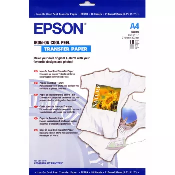 Epson strijktransferpapier - A4 - 10 vel