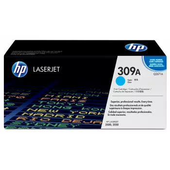 HP 309A cyaan originele LaserJet-tonercartridge 1 stk.