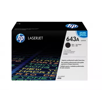 Tonercartridge HP 643A Q5950A 13000 pagina's zwart