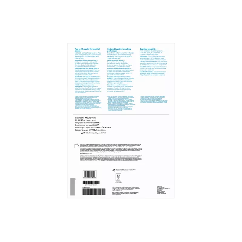 HP Advanced fotopapier glanzend 250 g/m² A3 (297 x 420 mm) 20 vel