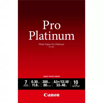 Canon PT-101 Pro Platinum fotopapier A3 Plus – 10 vel