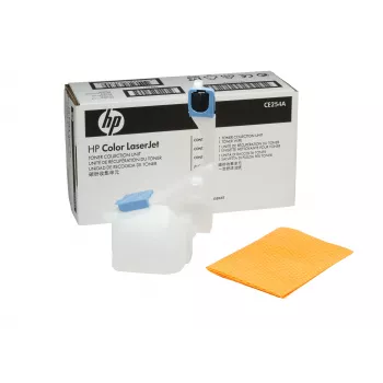 Toner-resttonerbak HP Color LaserJet CE254A, paginacapaciteit: 36000, laser, zwart, cyaan, magenta, geel