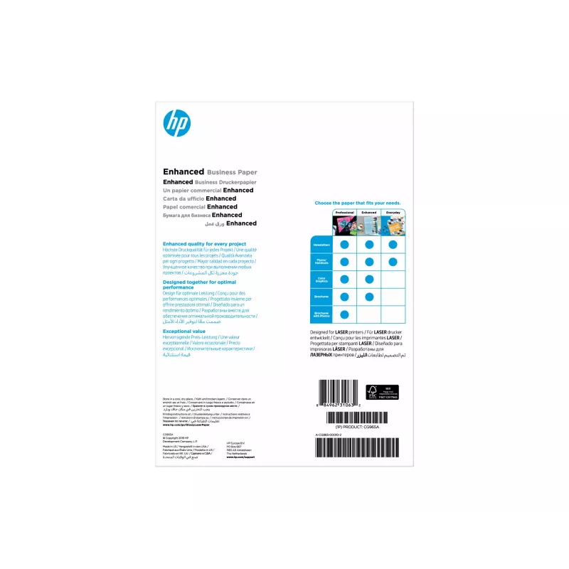 HP Professional Glossy laserpapier 150 g/m² A4 150 vel