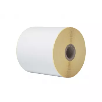 Brother thermische directe eindloze etikettenrol, wit, zelfklevend printeretiket, eindloos etiket, thermisch direct, TD-4410D, TD-4420DN, TD-4520DN, TD-4550DNWB, 10,2 cm