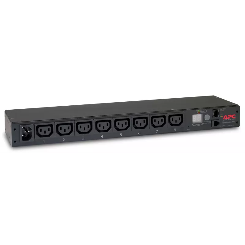 APC AP7820B stroomverdeeleenheid (PDU) 8 AC-uitgangen 0U/1U zwart