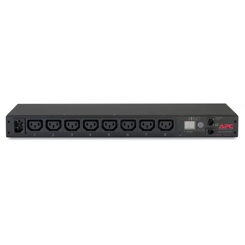 APC AP7820B stroomverdeeleenheid (PDU) 8 AC-uitgangen 0U/1U zwart