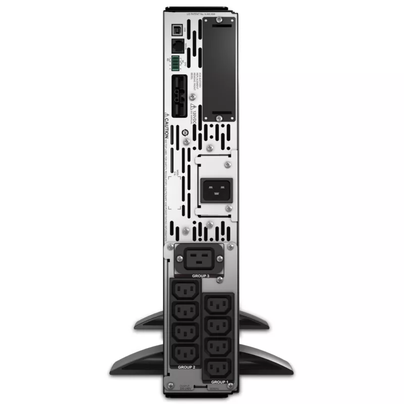 APC Smart-UPS X SMX2200RMHV2U - 2200VA, 8x C13 + 1x C19 stopcontact, USB, uitbreidbare looptijd