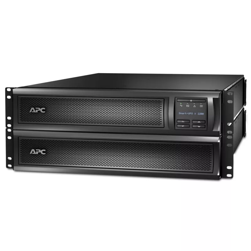 APC Smart-UPS X SMX2200RMHV2U - 2200VA, 8x C13 + 1x C19 stopcontact, USB, uitbreidbare looptijd